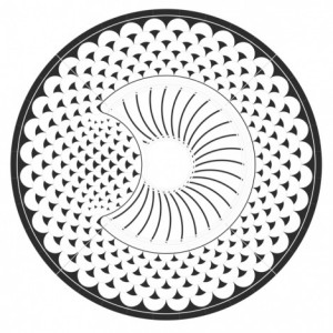 Drawing of Rotunda Sprial Stairs  