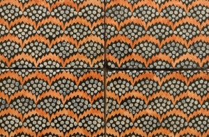 "Pollen" Glazed Terracotta tiles Neisha Crosland for De Ferranti 